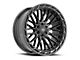 Vortek Off-Road VRP-502 Black Diamond Cut Ring with Dark Tint 6-Lug Wheel; 20x9; 18mm Offset (07-13 Sierra 1500)