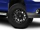 Vortek Off-Road VRP-504 Black Diamond Cut with Dark Tint 6-Lug Wheel; 20x9; 18mm Offset (07-13 Sierra 1500)