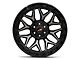 Vortek Off-Road VRP-504 Black Diamond Cut with Dark Tint 6-Lug Wheel; 20x9; 18mm Offset (07-13 Sierra 1500)