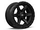 Vortek Off-Road VRT-602 Satin Black 6-Lug Wheel; 18x9; 12mm Offset (07-13 Sierra 1500)