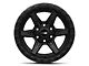 Vortek Off-Road VRT-602 Satin Black 6-Lug Wheel; 18x9; 12mm Offset (07-13 Sierra 1500)