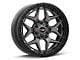 Vortek Off-Road VRT-603 Matte Titanium with Black Bead Ring 6-Lug Wheel; 18x9; 0mm Offset (07-13 Sierra 1500)