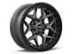 Vortek Off-Road VRT-603 Matte Titanium with Black Bead Ring 6-Lug Wheel; 18x9; 0mm Offset (07-13 Sierra 1500)