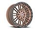 Vortek Off-Road VRT-604 Matte Bronze with Black Bead Ring 8-Lug Wheel; 20x9.5; 18mm Offset (11-14 Sierra 2500 HD)