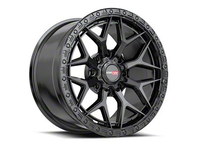 Vortek Off-Road VRT-603 Satin Black 8-Lug Wheel; 20x9.5; -18mm Offset (11-14 Silverado 2500 HD)