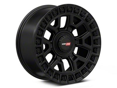 Vortek Off-Road VRD-704 Matte Black 6-Lug Wheel; 22x10; -18mm Offset (07-14 Yukon)