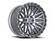 Vortek Off-Road VRT-608 Matte Titanium with Black Bead Ring 6-Lug Wheel; 17x9; 0mm Offset (09-14 F-150)