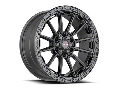 Vortek Off-Road VRT-601 Matte Black 6-Lug Wheel; 18x9; 0mm Offset (14-18 Sierra 1500)