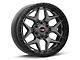 Vortek Off-Road VRT-603 Matte Titanium with Black Bead Ring 6-Lug Wheel; 18x9; -12mm Offset (14-18 Silverado 1500)