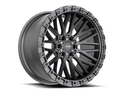 Vortek Off-Road VRT-608 Matte Black 6-Lug Wheel; 20x10; -12mm Offset (14-18 Silverado 1500)