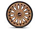 Vortek Off-Road VRD-702 Matte Bronze with Black Bolts and Lip 6-Lug Wheel; 20x9.5; 12mm Offset (15-22 Colorado)