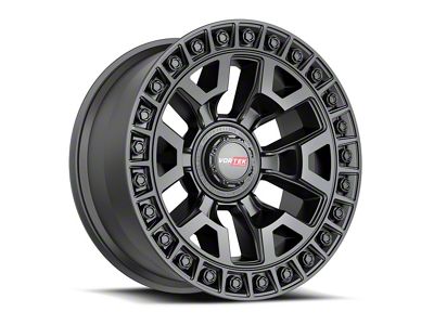 Vortek Off-Road VRD-704 Matte Black 6-Lug Wheel; 20x9.5; -12mm Offset (15-20 F-150)