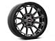 Vortek Off-Road VRT-601 Matte Titanium with Black Bead Ring 6-Lug Wheel; 17x9; -12mm Offset (15-20 F-150)