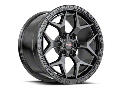 Vortek Off-Road VRT-603 Satin Black 6-Lug Wheel; 17x9; -12mm Offset (15-20 F-150)