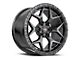 Vortek Off-Road VRT-603 Satin Black 6-Lug Wheel; 17x9; -12mm Offset (15-20 F-150)