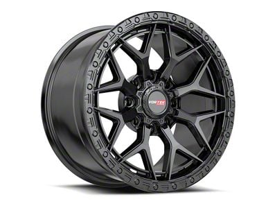 Vortek Off-Road VRT-603 Satin Black 8-Lug Wheel; 18x9; 18mm Offset (15-19 Sierra 2500 HD)