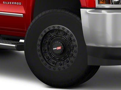 Vortek Off-Road VRD-701 Matte Black 8-Lug Wheel; 18x9; 5mm Offset (15-19 Silverado 3500 HD SRW)