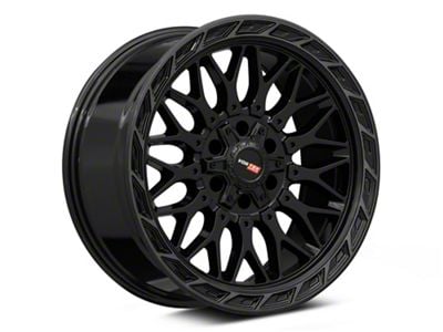 Vortek Off-Road VRP-503 Black Diamond Cut Ring with Dark Tint 6-Lug Wheel; 20x9; 18mm Offset (15-20 Yukon)