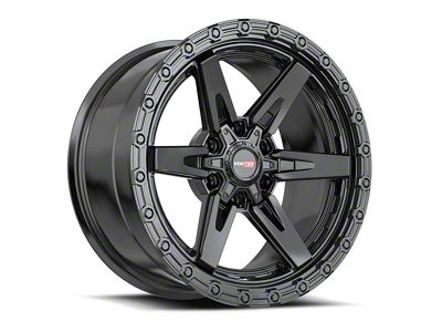 Vortek Off-Road VRT-602 Satin Black 6-Lug Wheel; 17x9; -12mm Offset (15-20 Yukon)