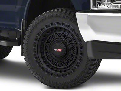 Vortek Off-Road VRD-703 Matte Black 8-Lug Wheel; 22x12; -44mm Offset (17-22 F-250 Super Duty)