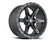 Vortek Off-Road VRT-602 Matte Black 6-Lug Wheel; 17x9; 0mm Offset (99-06 Silverado 1500)