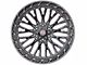 Vortek Off-Road VRP-502 Black Diamond Cut Ring with Dark Tint 6-Lug Wheel; 22x10; -18mm Offset (23-24 Canyon)