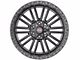 Vortek Off-Road VRT-604 Satin Black 6-Lug Wheel; 22x10; -18mm Offset (23-24 Colorado)