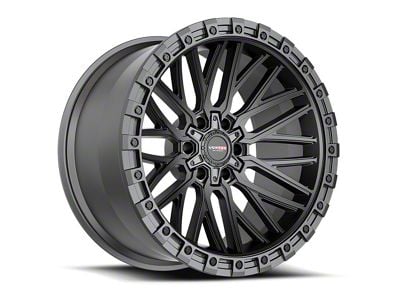 Vortek Off-Road VRT-608 Matte Black 6-Lug Wheel; 17x9; 0mm Offset (23-24 Colorado)