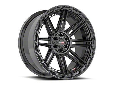 Vortek Off-Road VRP-501 Gloss Black 5-Lug Wheel; 20x9; 0mm Offset (05-11 Dakota)