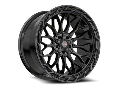 Vortek Off-Road VRP-503 Gloss Black 5-Lug Wheel; 24x11; -24mm Offset (05-11 Dakota)