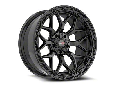 Vortek Off-Road VRP-504 Gloss Black 5-Lug Wheel; 20x10; -18mm Offset (05-11 Dakota)