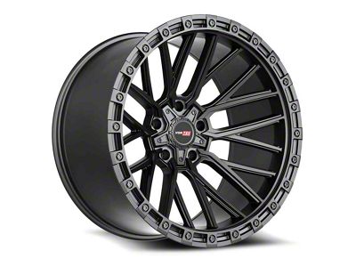 Vortek Off-Road VRT-608 Matte Black 5-Lug Wheel; 20x10; -12mm Offset (05-11 Dakota)