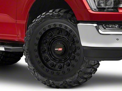 Vortek Off-Road VRD-701 Matte Black 6-Lug Wheel; 20x9.5; 12mm Offset (21-25 F-150)