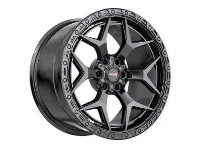 Vortek Off-Road VRT-603 Satin Black 6-Lug Wheel; 20x12; -44mm Offset (21-25 F-150)