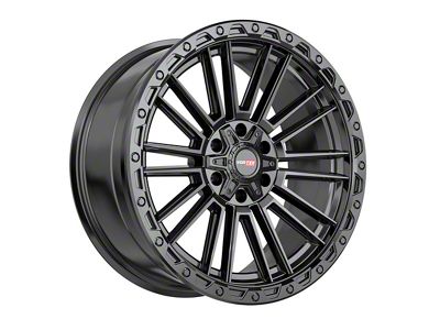 Vortek Off-Road VRT-604 Satin Black 6-Lug Wheel; 17x9; 0mm Offset (21-25 F-150)