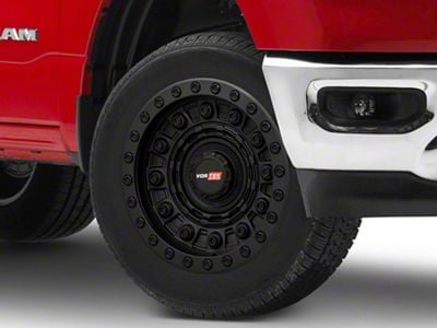 Vortek Off-Road VRD-701 Matte Black 6-Lug Wheel; 20x9.5; 12mm Offset (19-25 RAM 1500)