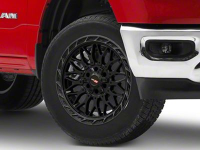 Vortek Off-Road VRP-503 Black Diamond Cut Ring with Dark Tint 6-Lug Wheel; 20x9; 0mm Offset (19-24 RAM 1500)