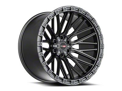 Vortek Off-Road VRT-608 Matte Black 6-Lug Wheel; 20x12; -44mm Offset (19-25 RAM 1500)