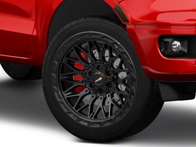 Vortek Off-Road VRP-503 Gloss Black 6-Lug Wheel; 22x10; -18mm Offset (19-23 Ranger)