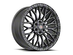 Vortek Off-Road VRT-607 Matte Black 6-Lug Wheel; 17x9; 0mm Offset (19-25 Sierra 1500)