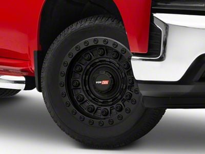 Vortek Off-Road VRD-701 Matte Black 6-Lug Wheel; 20x9.5; 12mm Offset (19-24 Silverado 1500)