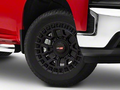 Vortek Off-Road VRD-704 Matte Black 6-Lug Wheel; 20x9.5; -12mm Offset (19-25 Silverado 1500)