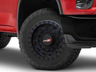 Vortek Off-Road VRD-701 Matte Black 8-Lug Wheel; 20x9.5; 0mm Offset (20-25 Silverado 2500 HD)