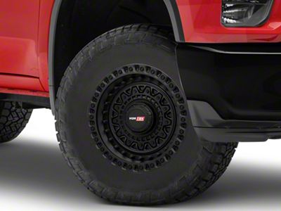 Vortek Off-Road VRD-703 Matte Black 8-Lug Wheel; 18x9; 5mm Offset (20-24 Silverado 2500 HD)