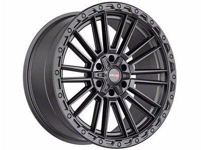 Vortek Off-Road VRT-604 Satin Black 6-Lug Wheel; 22x10; -18mm Offset (21-24 Yukon)