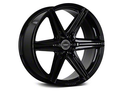 Vossen HF6-2 Gloss Black 6-Lug Wheel; 20x9.5; 15mm Offset (04-08 F-150)