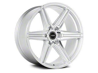 Vossen HF6-2 Silver Polished 6-Lug Wheel; 20x9.5; 15mm Offset (04-08 F-150)