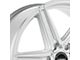 Vossen HF6-2 Silver Polished 6-Lug Wheel; 20x9.5; 15mm Offset (04-08 F-150)