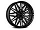 Vossen HF6-5 Gloss Black 6-Lug Wheel; 20x9.5; 15mm Offset (04-08 F-150)