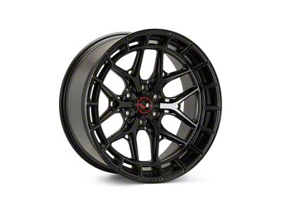 Vossen HFX-1 Super Deep Satin Black 6-Lug Wheel; 22x10; -18mm Offset (04-08 F-150)